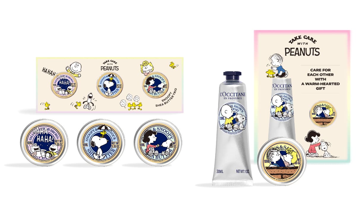 LOCCITANE☆ロクシタン☆スヌーピー☆SNOOPY シアバタートリオ - オイル