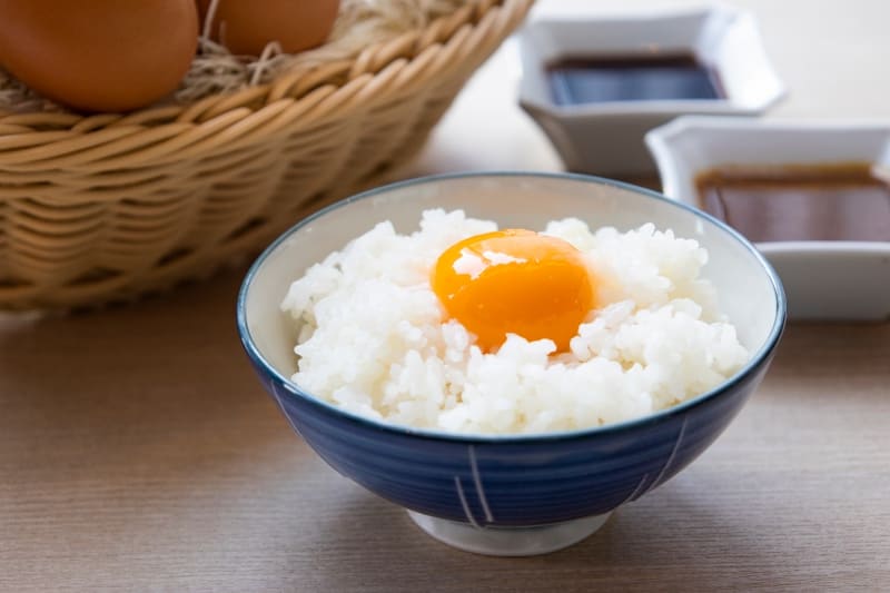 ホテル龍名館東京「東京ブッフェ」の卵かけご飯