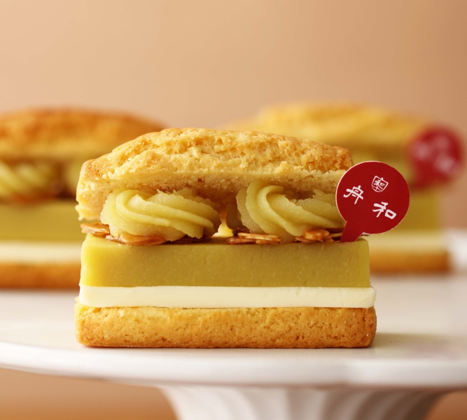 【BAKERS gonna BAKE】「『舟和』の芋ようかんと発酵バターのスコーンサンド」