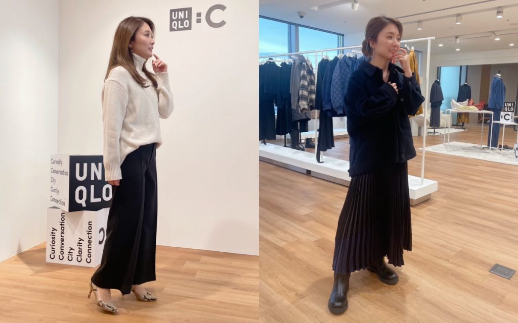 大枝千鶴【UNIQLO : C】を着てみた！ 9/15全国発売ユニクロ新