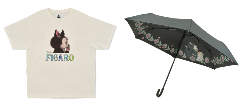 フィガロTシャツ、折り畳み傘