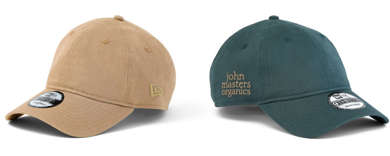 john masters organics×NewEra BEIGE キャップ - 帽子