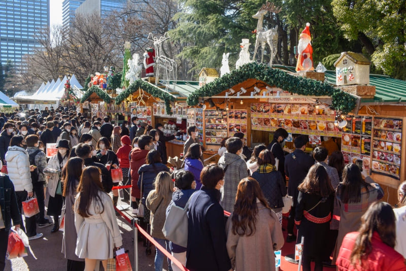 東京クリスマスマーケット過去開催の様子