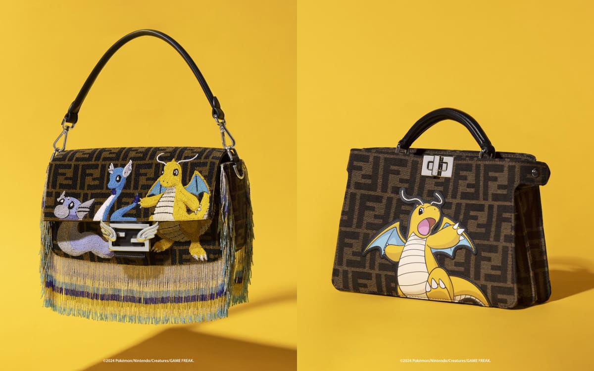 FENDI♡モンスター限定バックハンドバッグ