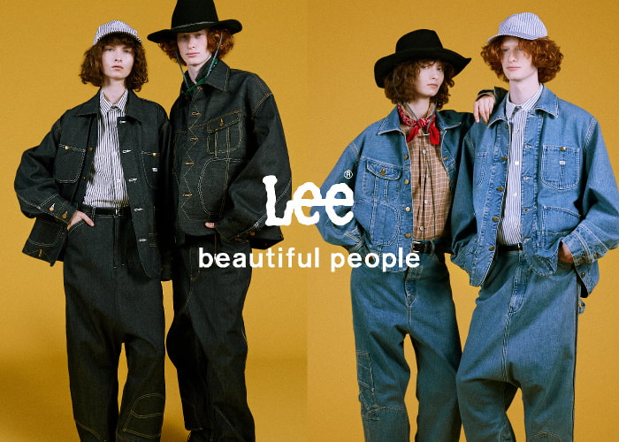 「beautiful people x Lee」キービジュアル