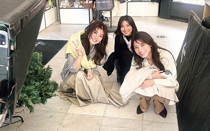 左から片田亜莉紗さん、高瀬貴子さん、高嶋望和子さん