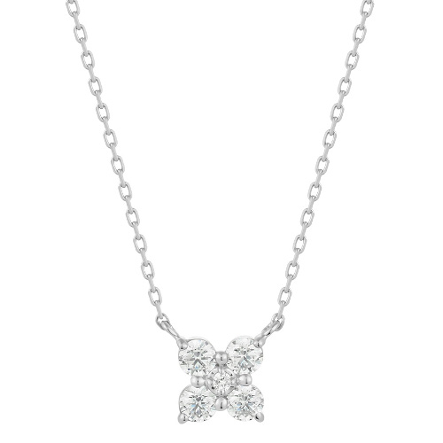 ▲SV(Ptc) Necklace / CZ / Diamond￥15,400