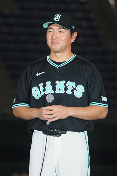 読売ジャイアンツ　長野選手