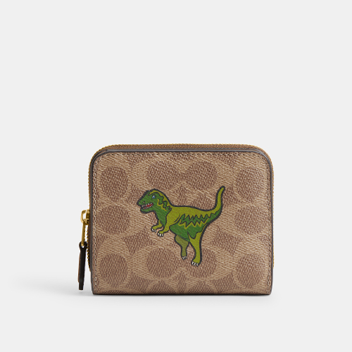 Coated Canvas Signature Rexy Printed Billfold Wallet