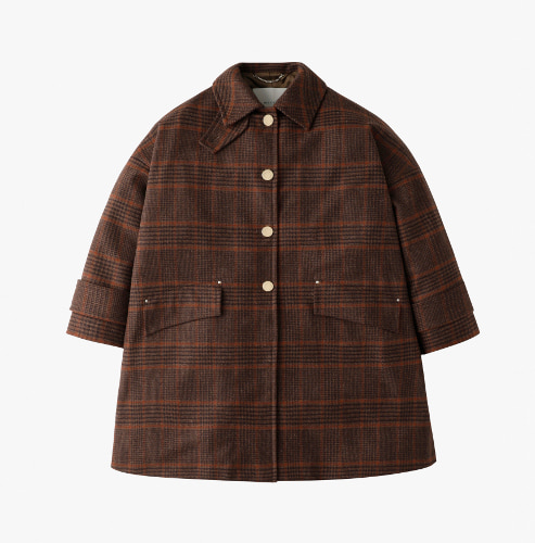 ▲HUMBIE MB￥242,000
BROWN×ORANGE CHECK（GOLDメタルボタン）