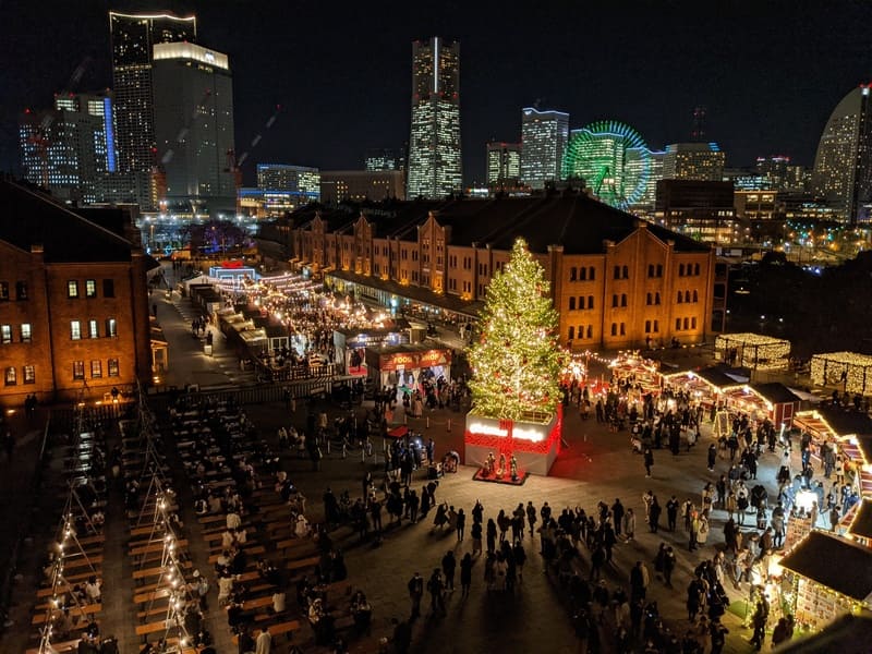 「Christmas Market in 横浜赤レンガ倉庫」過去開催の様子