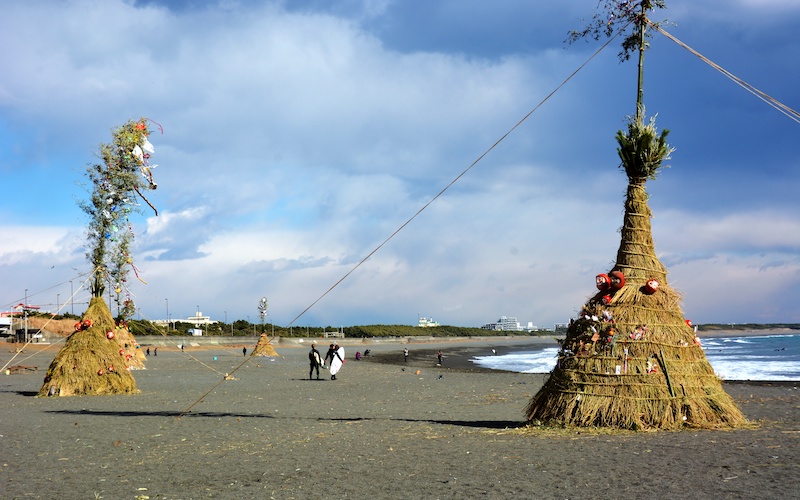 火祭り/神奈川県大磯町　大磯左義長