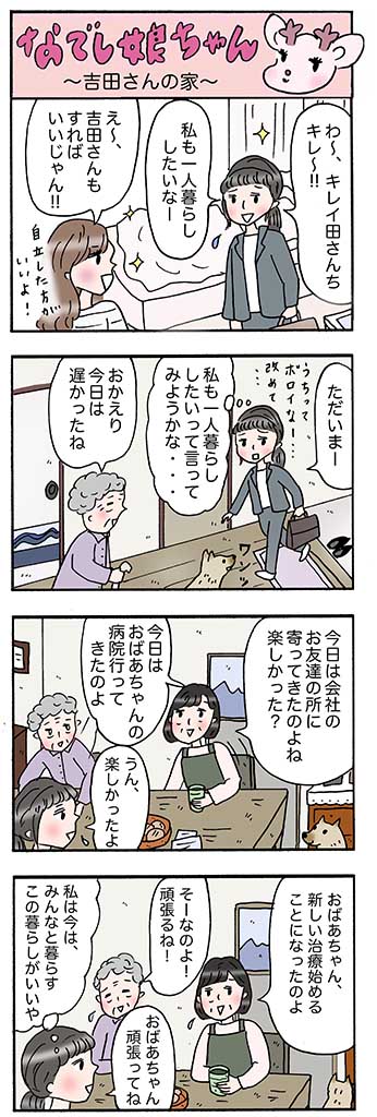 OLあるある漫画「吉田さんの家」