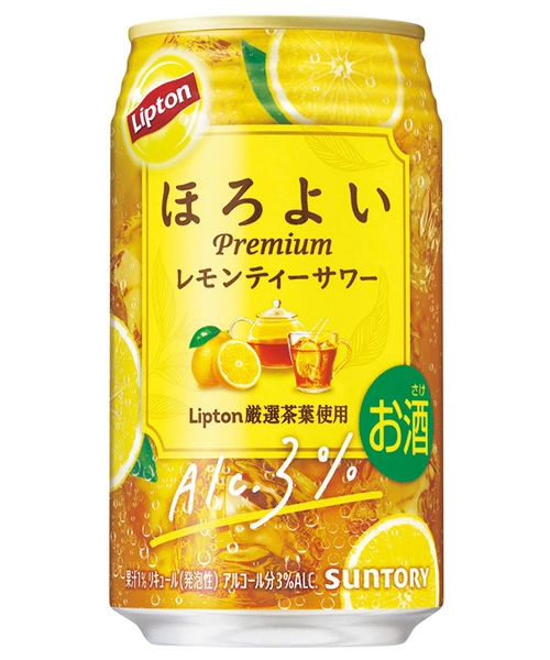 サントリー　ほろよい〈Liptonレモンティーサワー〉