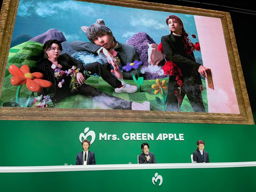 Mrs.GREEN APPLEとMGA MAGICAL 10 YEARS CONCEPT PHOTO