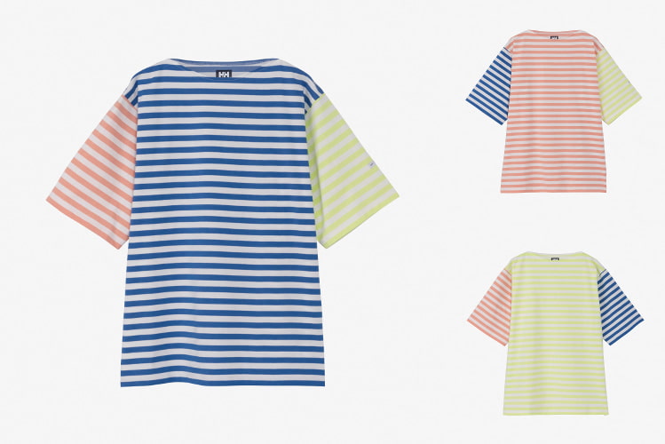 S/S HH × agnes b. Marine Border Tee