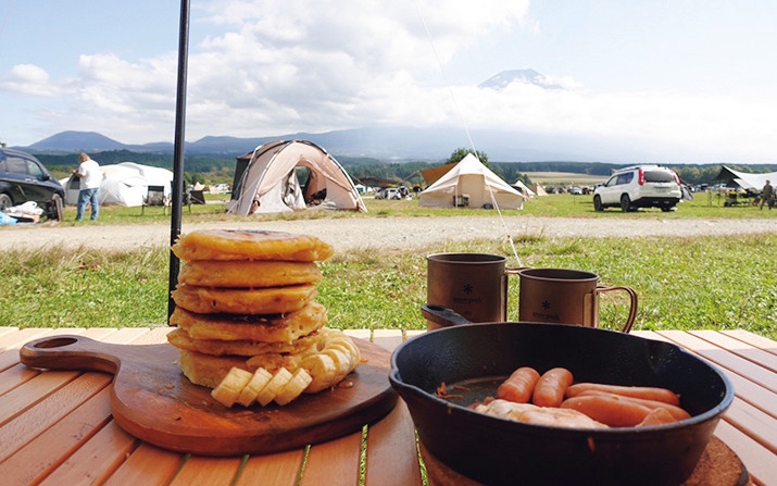 キャンプ飯