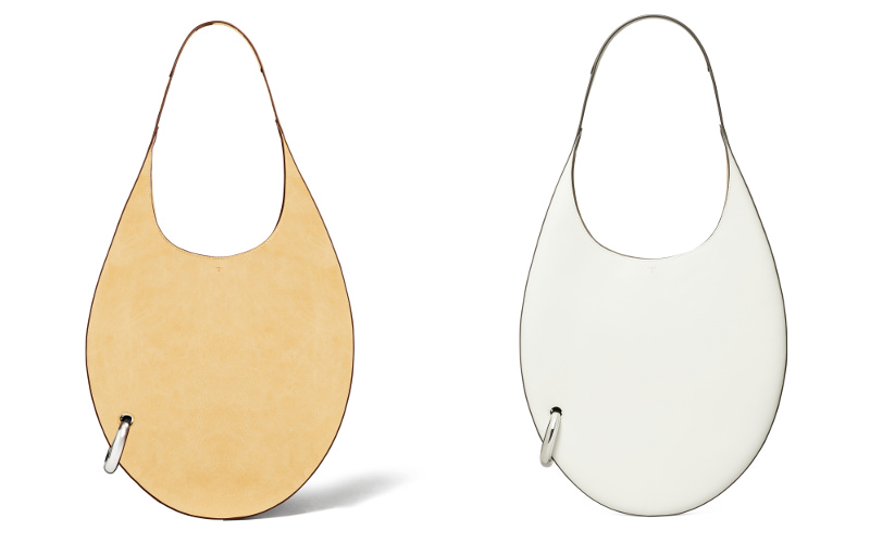 ▲ピアス バッグ¥176,000
ベージュ、ホワイト