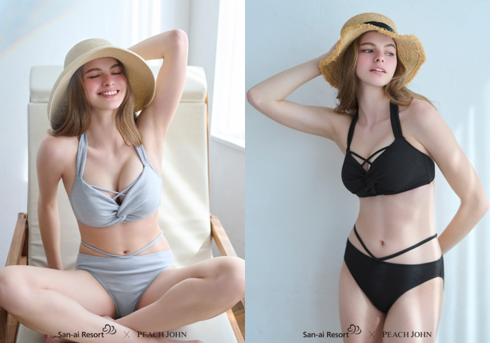 ▲ナイスバディ水着 ワイヤービキニ¥19,800