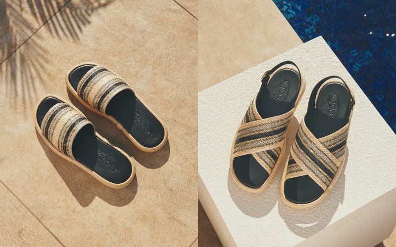 ▲サンダル(左から)¥102,300、¥135,300