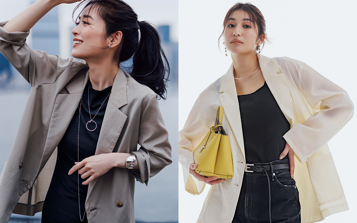着ているほうが涼しいかも⁉ な「涼感ジャケット」を指名買い♡ | Oggi.jp