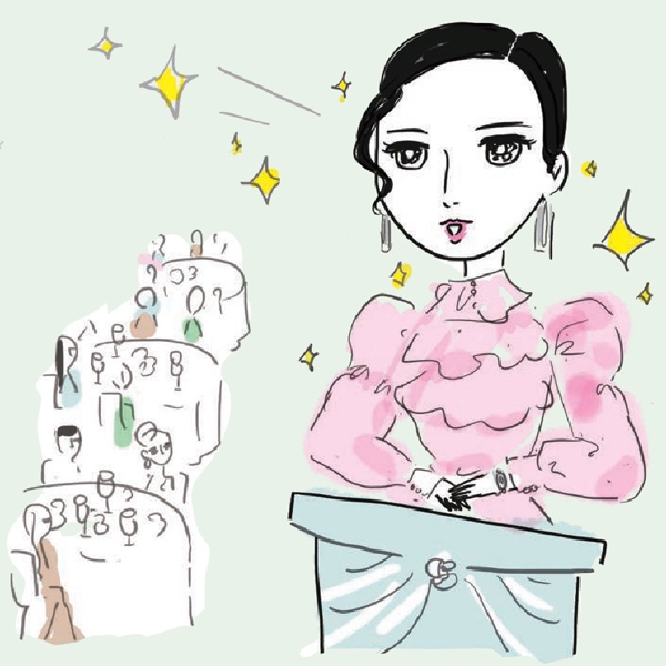女性のイラスト