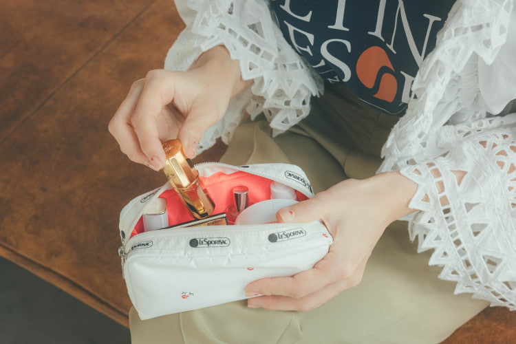Beauty Makeup Pouch使用例