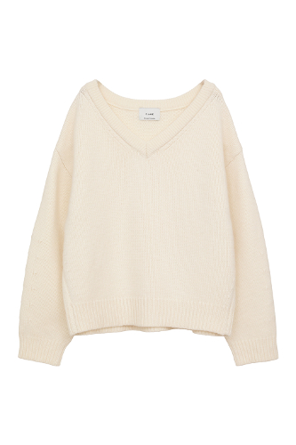 MINAMI TANAKA×CLANE V NECK KNIT TOPS