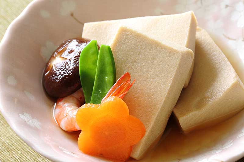 高野豆腐の煮物