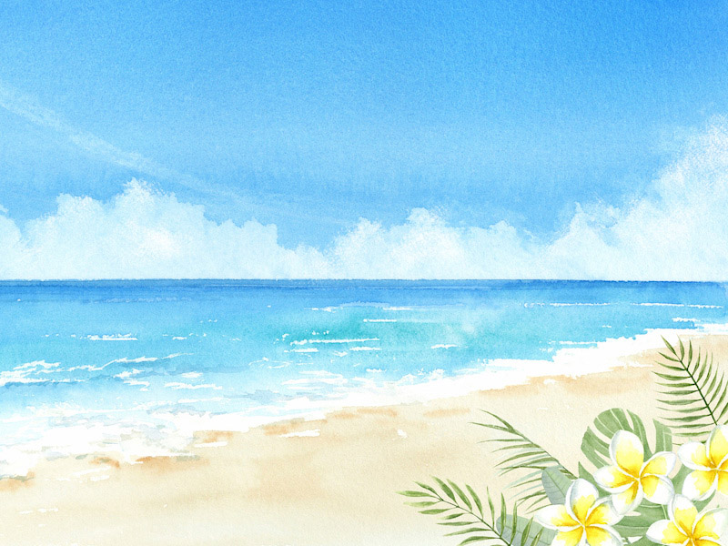海岸のイラスト