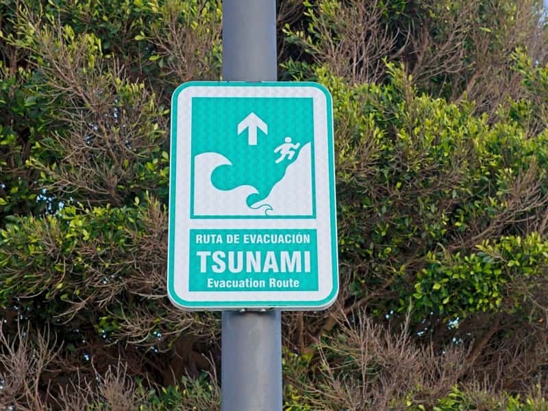 つなみ 看板