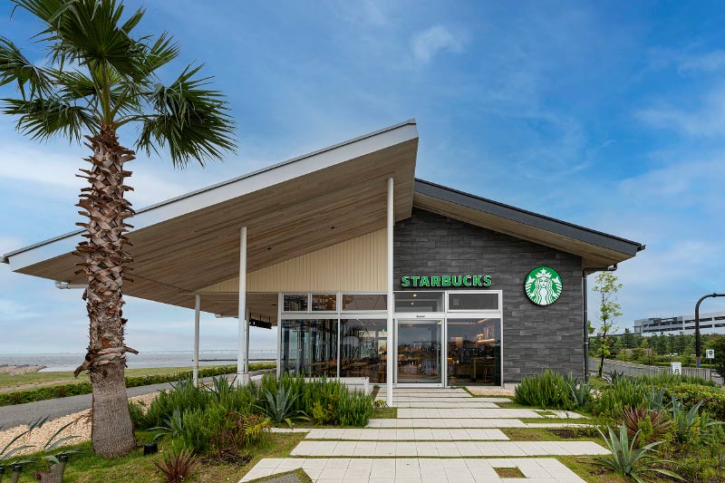 スターバックス コーヒー 泉南りんくう公園店 外観