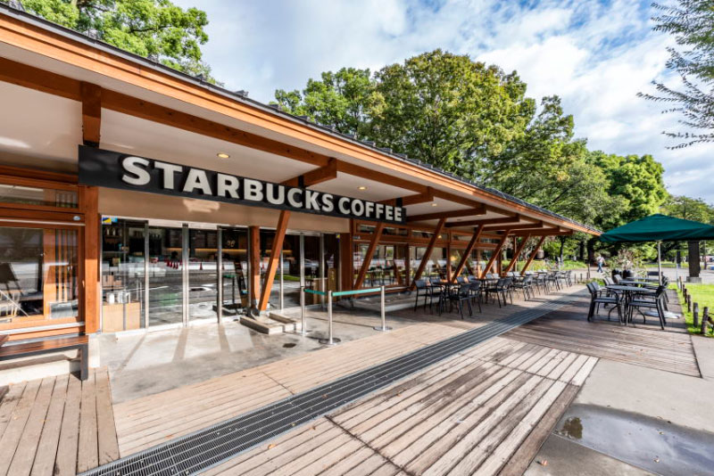 スターバックス コーヒー 上野恩賜公園店 外観
