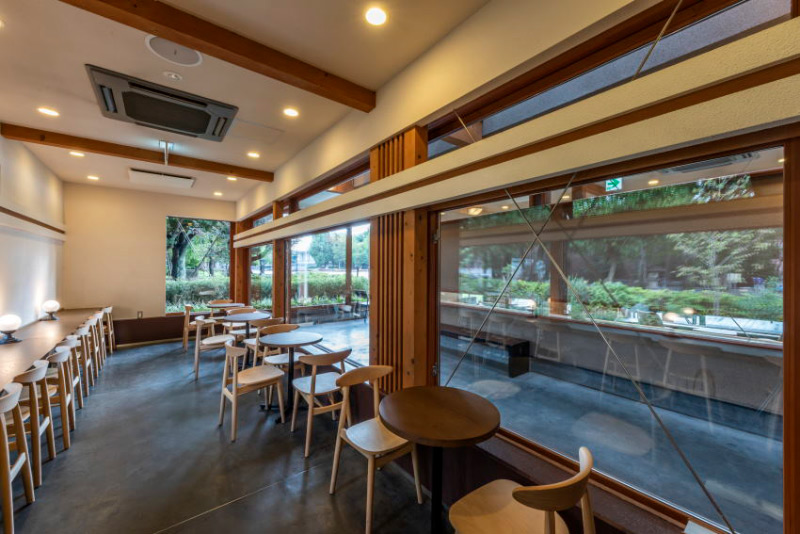 スターバックス コーヒー 上野恩賜公園店 内観