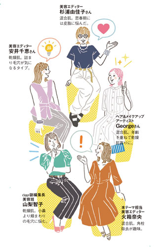 毛穴よもやまトークメンバー