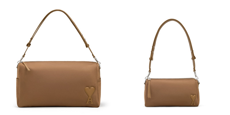 ブラウン ナイロンキャンバス Marcel ラージバッグ¥85,800、ブラウン ナイロンキャンバス Marcel Lunch Box バッグ¥57,200