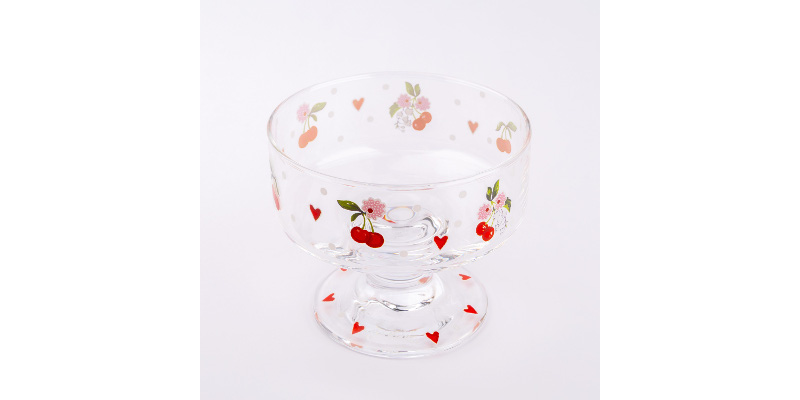 ゴブレットグラスFloating Cherry