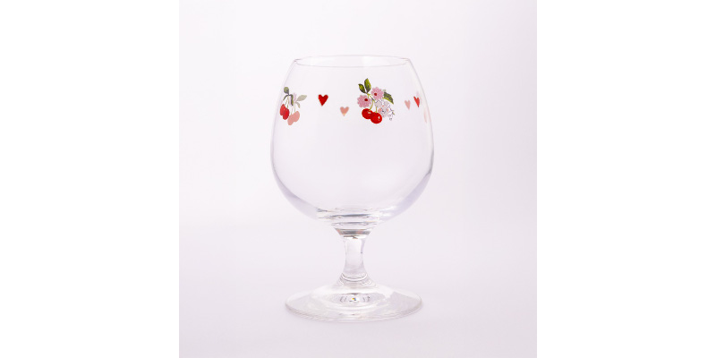 デザートグラスFloating Cherry