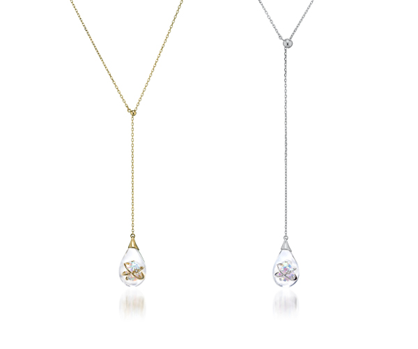K10YG/アクリル シンセティックオパール/ダイヤモンドネックレス¥71,500
SV925(Pt1000コーティング)/アクリル シンセティックオパール/ダイヤモンドネックレス¥39,600
