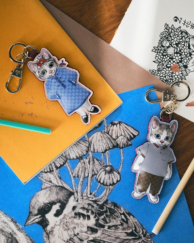日本限定 ヒグチユウコ 猫(ボー)キーチェーン
日本限定 ヒグチユウコ 猫(ボリス)キーチェーン