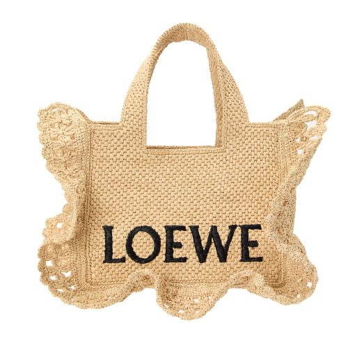 LOEWE FONT TOTE S RUFFLES