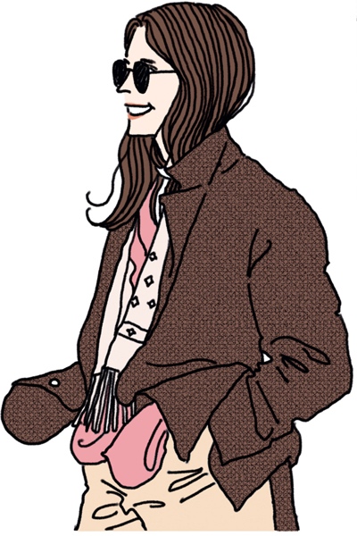 ダイアンキートンのイラスト