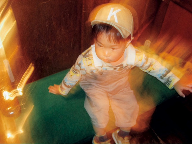 コンデジで撮影した子供の写真