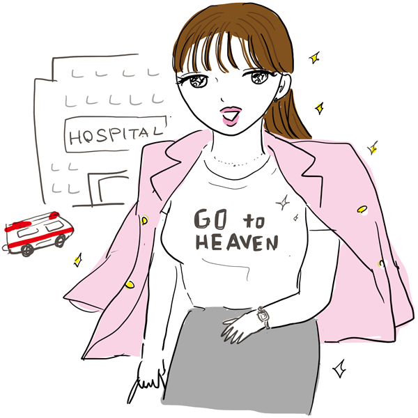 女性のイラスト