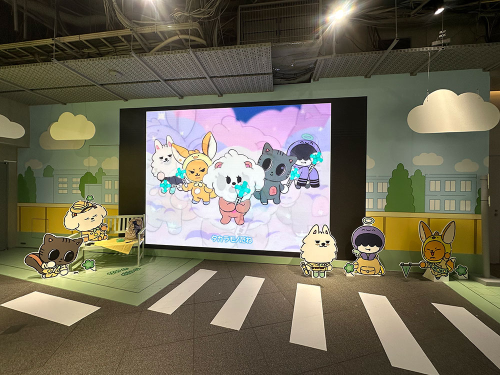 『PPULBATU <FINDING MOA> POP-UP IN TOKYO』の店内