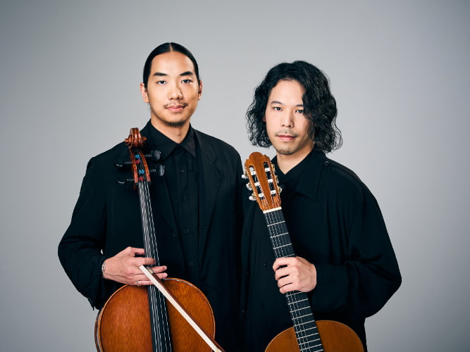 チェリスト 笹沼樹＆クラシックギタリスト 秋田勇魚
