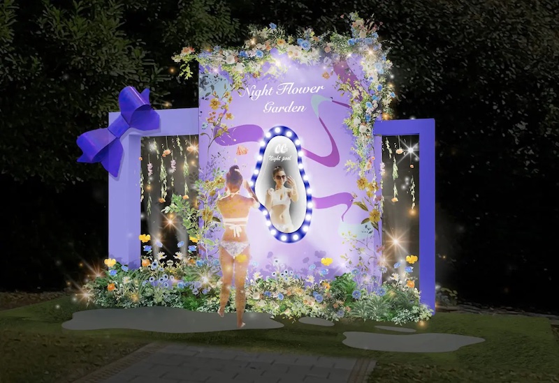 今年のテーマは「Night Flower Garden」