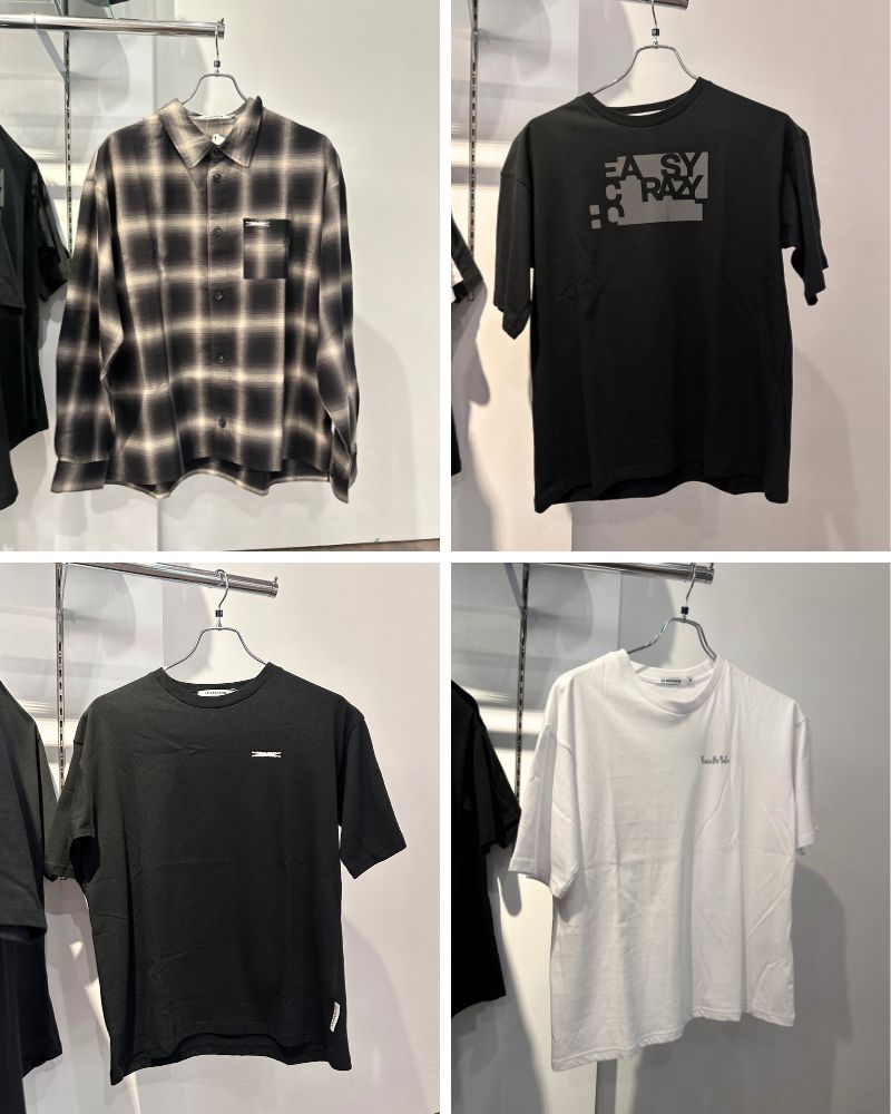 シャツとTシャツ
