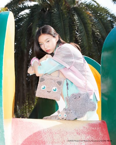 プリン、メタモンバッグ着用画像