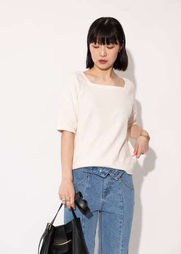 骨格別Tシャツ ナチュラル着用例